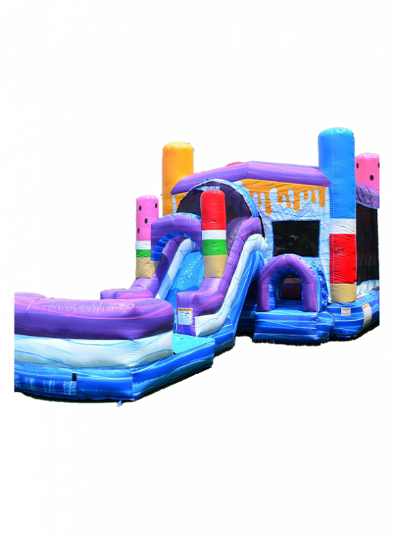 Ice Pops Bouncer & Slide - Dry